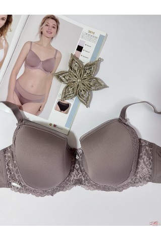 Гладкий бюстгальтер спейсер на тонком поролоне Lanny Mode 3015